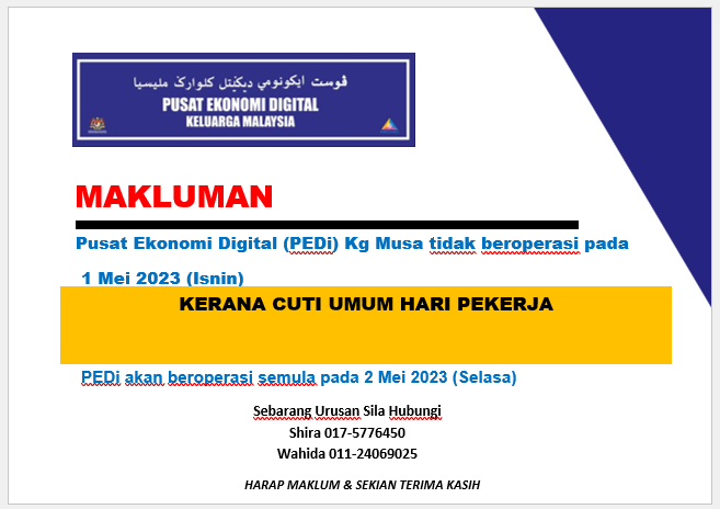 Cuti Hari Pekerja 2023