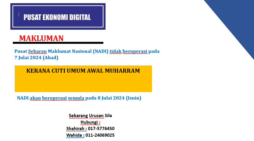 Notis Awal Muharam